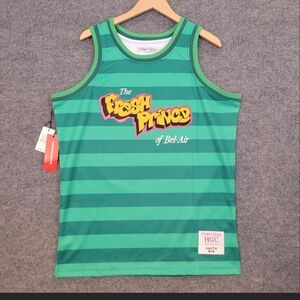 RARE Fresh Prince of Bel-Air HGC Jersey - Will Smith #14 - Green Stripes